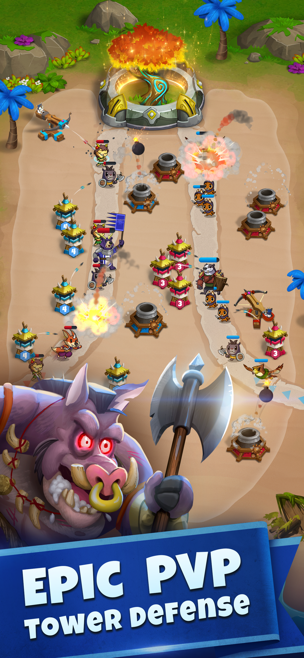 Tower Rush - Tower Defense TD