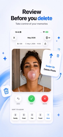 SortBox: Swipe Photo Cleaner iPhone screenshot