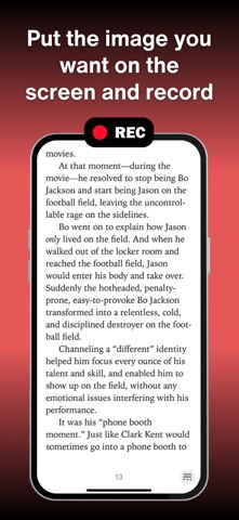 Secret video recorder - NoCam screenshot
