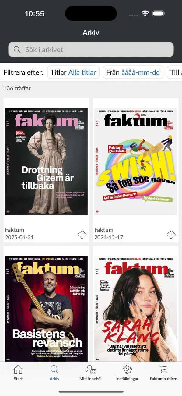 Screenshot #2 pour Gatutidningen Faktum