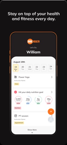 Dude Health App screenshot