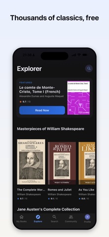 EBook Libre - Illimité iPhone screenshot