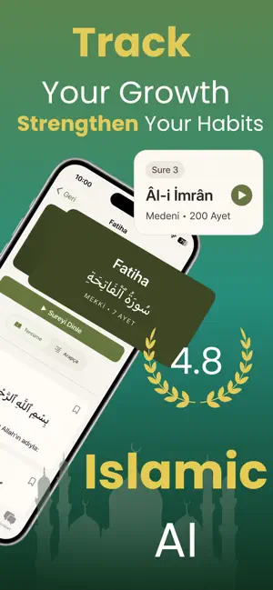 Tevekkul - Quran Islamic Guide iPhone screenshot 3