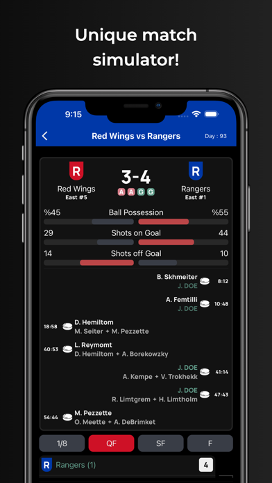 Hockey Career Game: Ice Legend Screenshot
