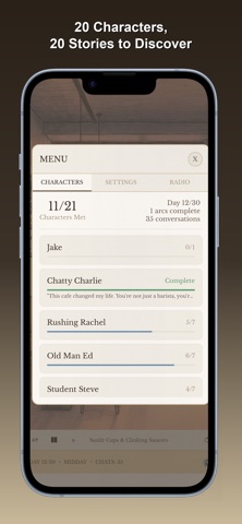Coffee Chat: Juego de Elección screenshot 5