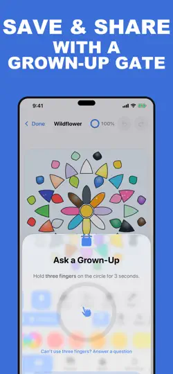 Capture d'écran de Mandala Coloring For Kids sur iPhone 5