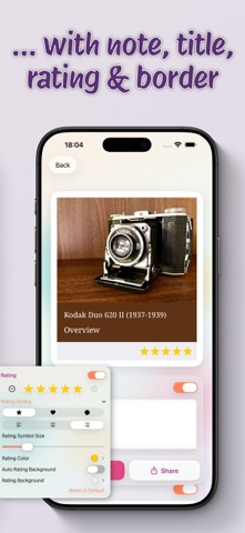 PhotoNote - Photo with Info のスクリーンショット