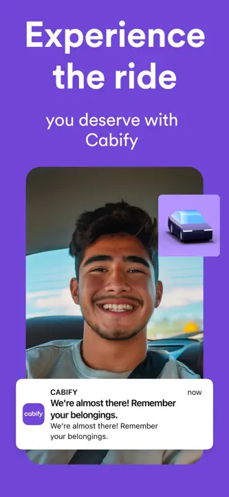 Cabify: Screenshot 1 von 9