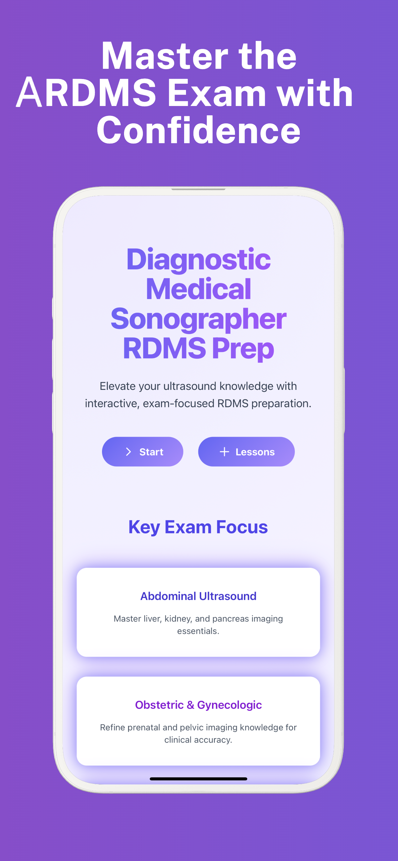 ARDMS RDMS Sonography Mastery