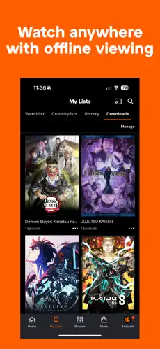 Crunchyroll screenshot 5