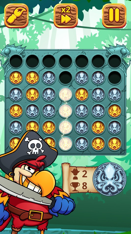 #5. Align 4 : Pirates Edition (iOS) 由: PLAYTOUCH