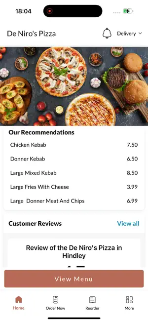 De Niro's Pizza Hindley screenshot 2