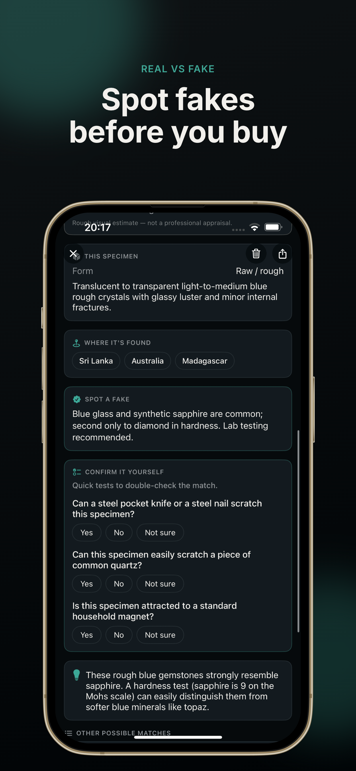 Rock ID: Gem & Crystal Scanner screenshot 4