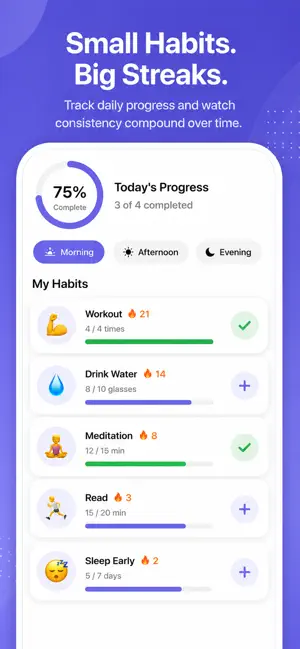 QuietHabit: Habit Tracker screenshot 2