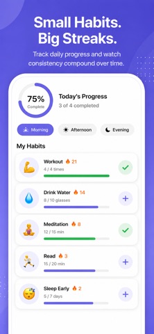 QuietHabit: Habit Tracker Screenshot 2 of 5