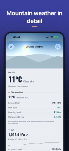 Peak - Altimeter GPS Barometer screenshot 4