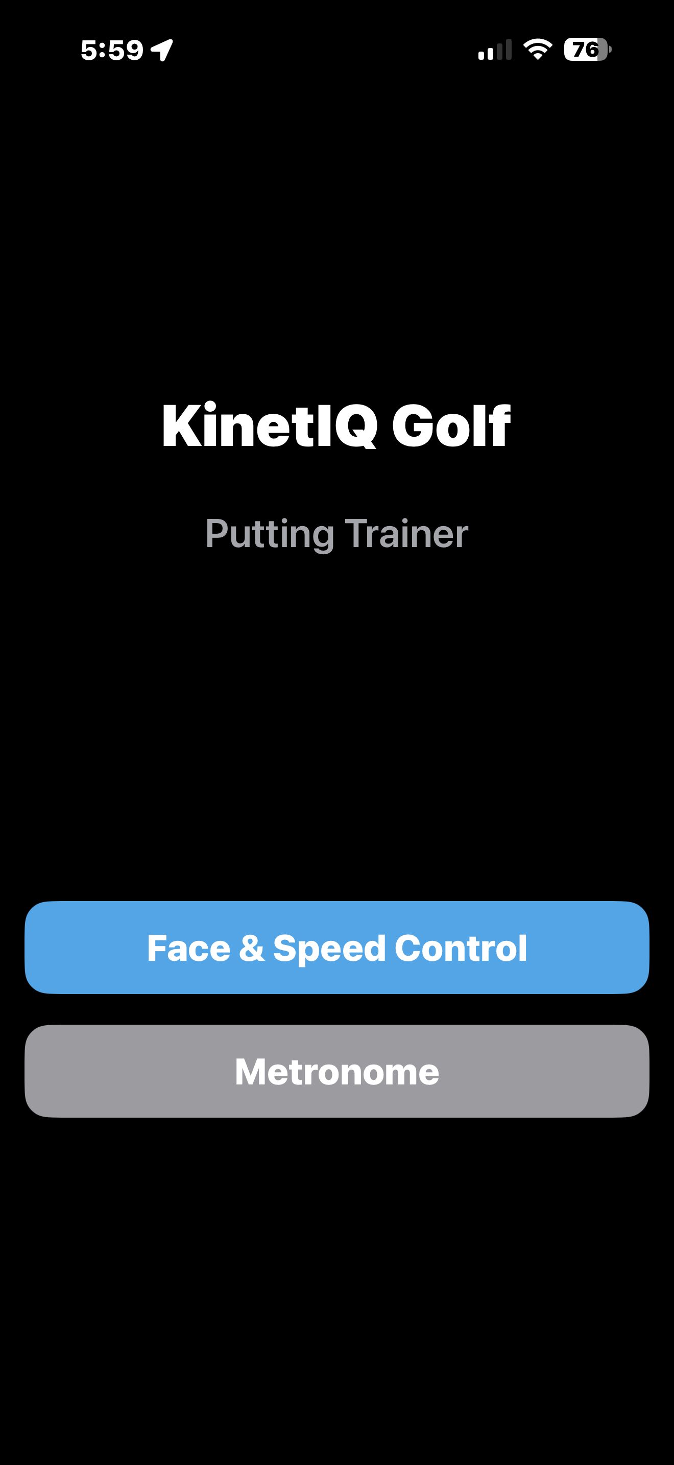 KinetIQ Putting Trainer