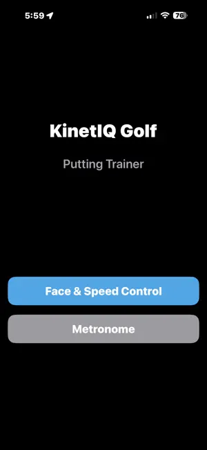 KinetIQ Putting Trainer screenshot 1