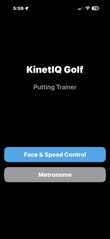 KinetIQ Putting Trainer screenshot