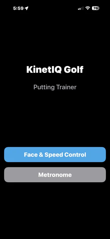 KinetIQ Putting Trainer screenshot 1 of 3