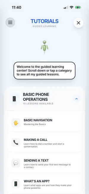 ADIN - Smart Phone Tutor screenshot 2