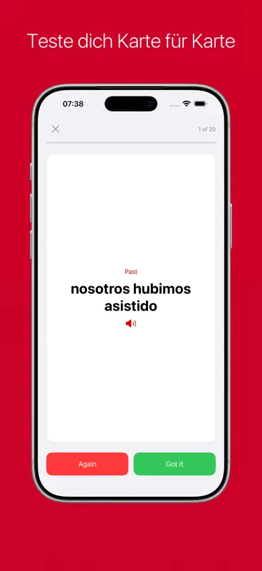 Verbes espagnols Pro screenshot 5 of 9