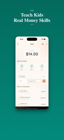 Tally: Allowance & Chore App screenshot