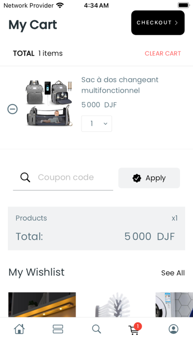 Djibstore Marketplace Screenshot