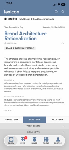 Lexicon: For Retail Creatives screenshot