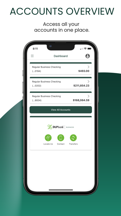 DLP Bank Business Screenshot