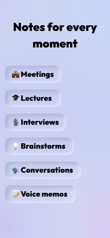 Nami: AI Voice Notes Screenshot 5 of 8