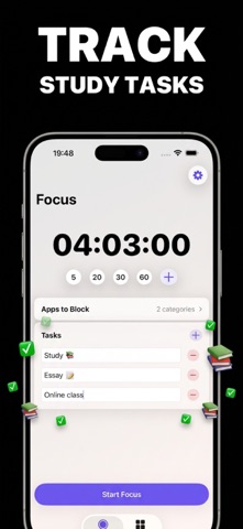 Study Timer - TaskFocus Screenshot 3 of 5