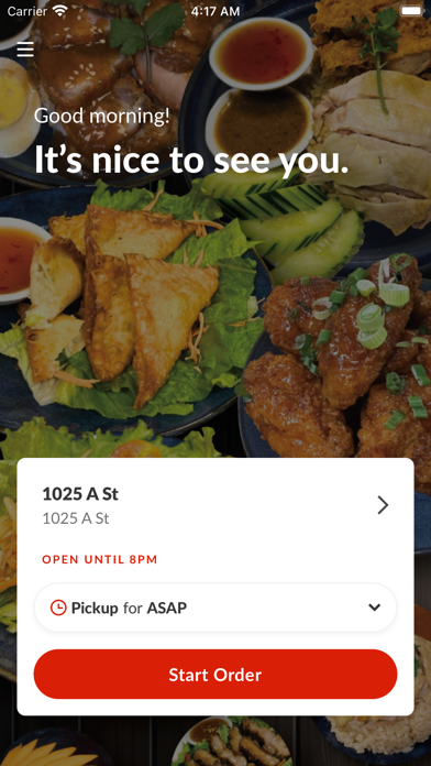 App screenshot