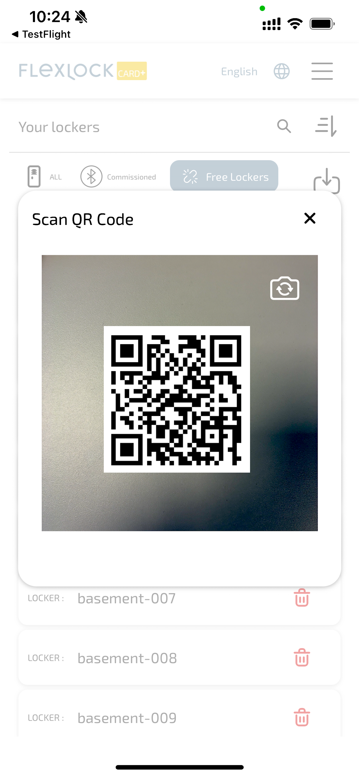 Flexlock Card+ Admin