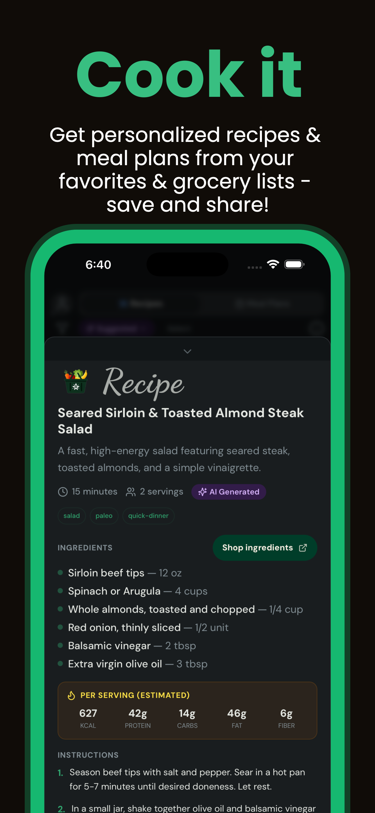 Realicious - Beyond Food Scans