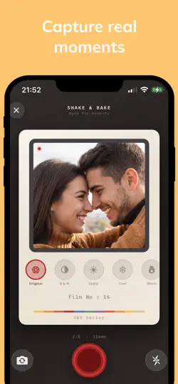 Screenshot von Shake & Bake: Polaroid Camera auf dem iPhone 1