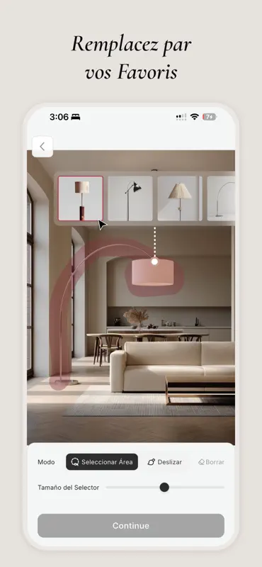 CozyAI - Design intérieur IA screenshot 5 of 7