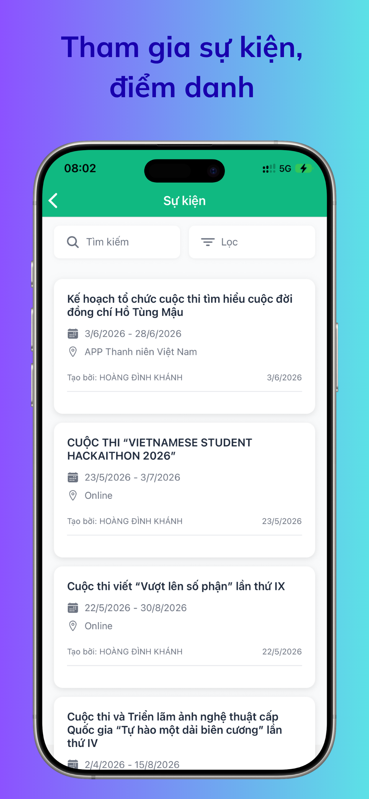 Đoàn Thanh Niên VinhUni: Green screenshot 6