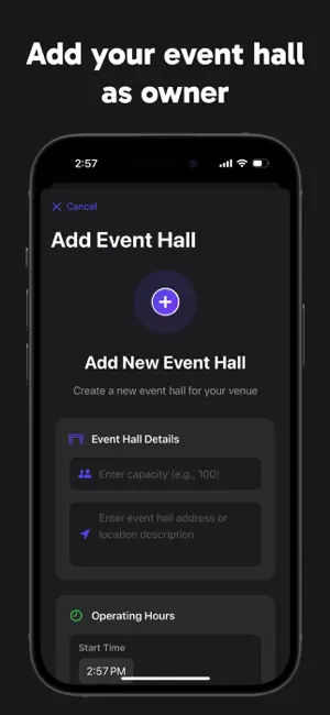 EasyHall: Event Hall Booking screenshot 1