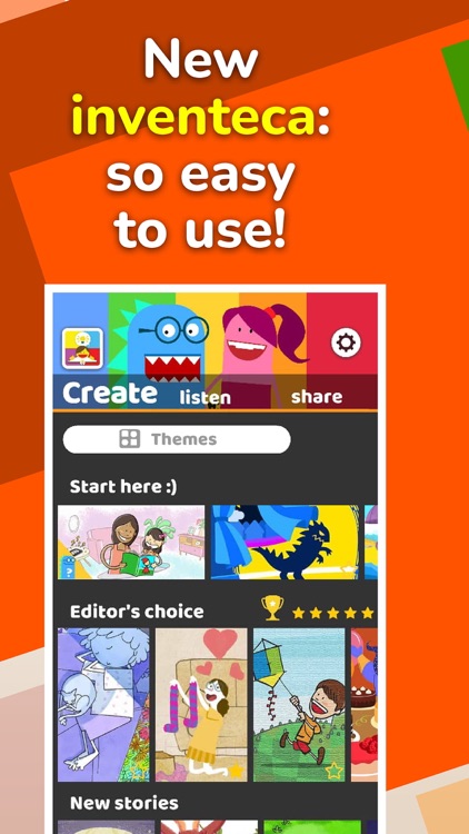 Inventeca: kids' storytelling