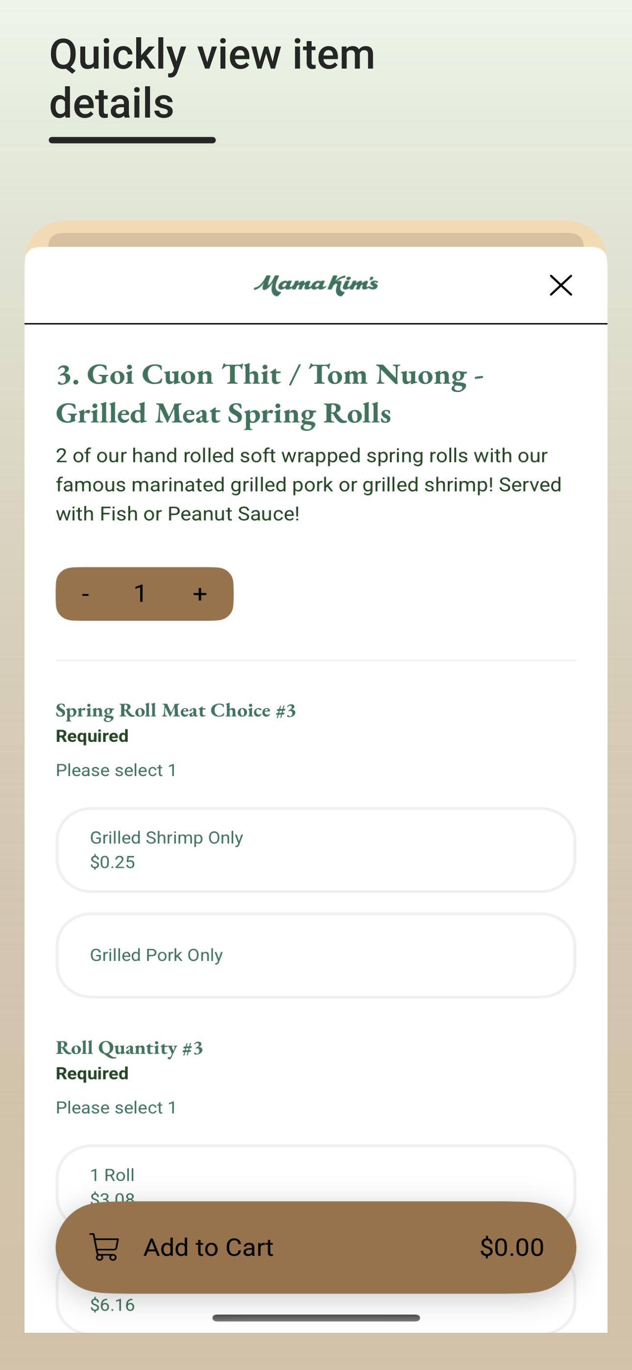 Mama Kim's Vietnamese Cuisine