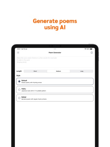 Poem Generator - Rhyma