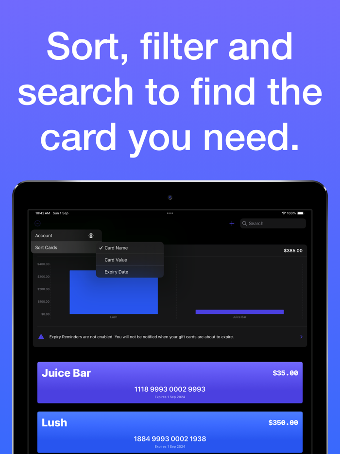 Card Scanner Giftly