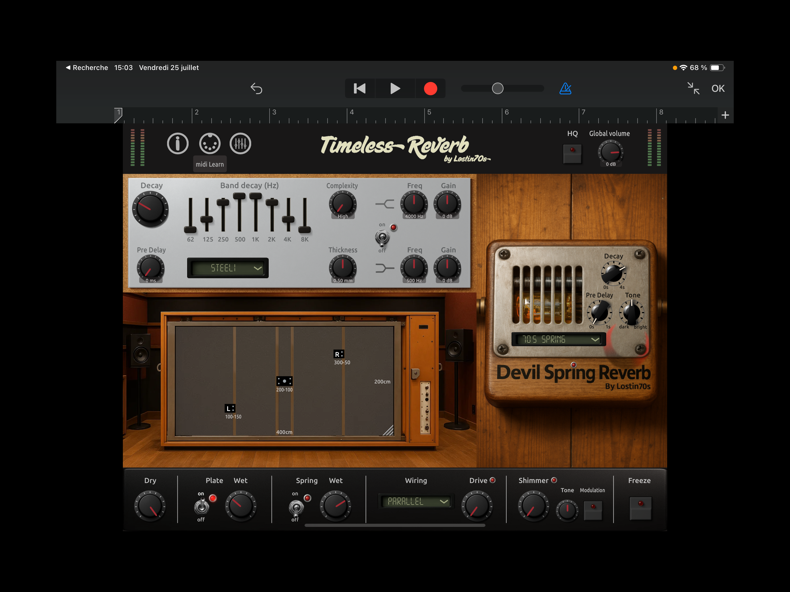 Timeless Reverb screenshot 3