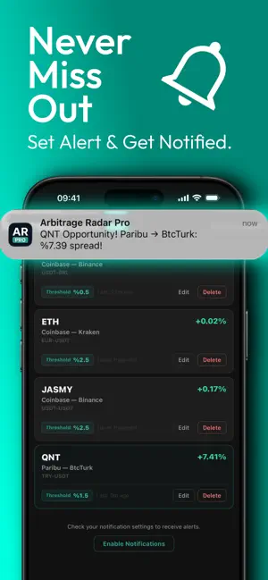 Arbitrage Radar PRO : Crypto screenshot 3