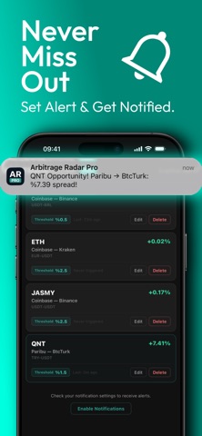 Arbitrage Radar PRO : Crypto Screenshot 3 of 5