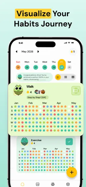 HabitBee: Habit Tracker screenshot 2