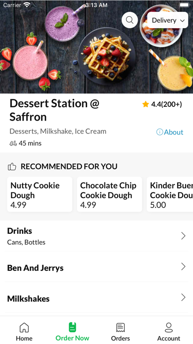 Dessert Station @ Saffron Screenshot