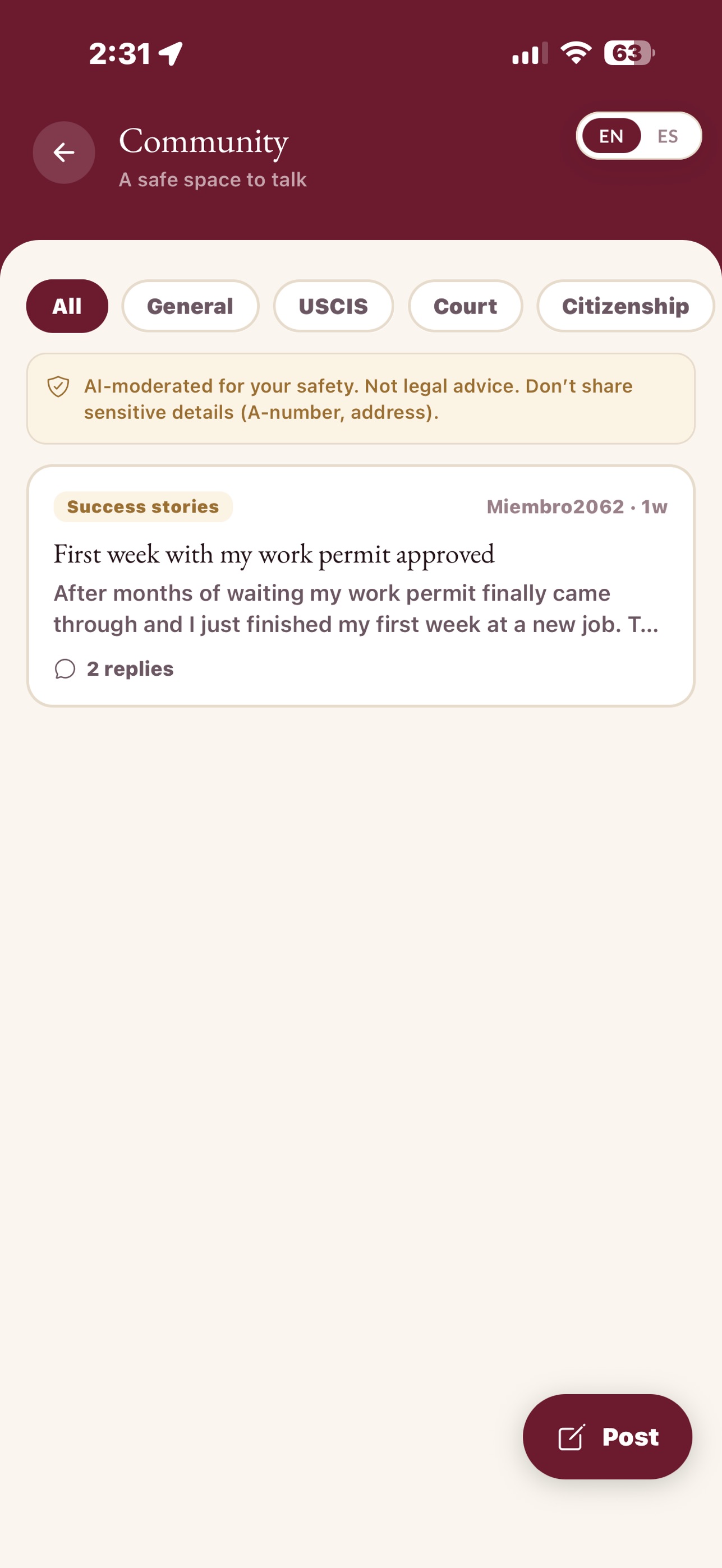 Screenshot 10 of Amparo Immigration