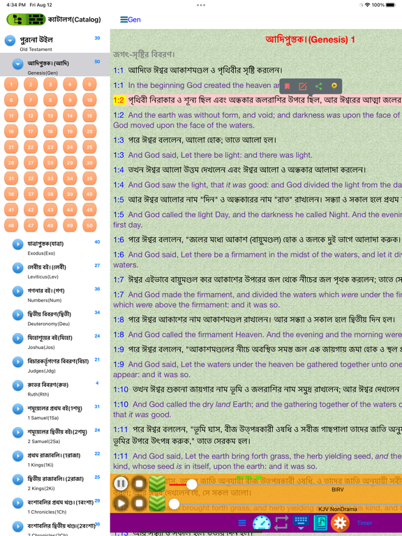 Screenshot #5 pour Bengali English Audio Bible